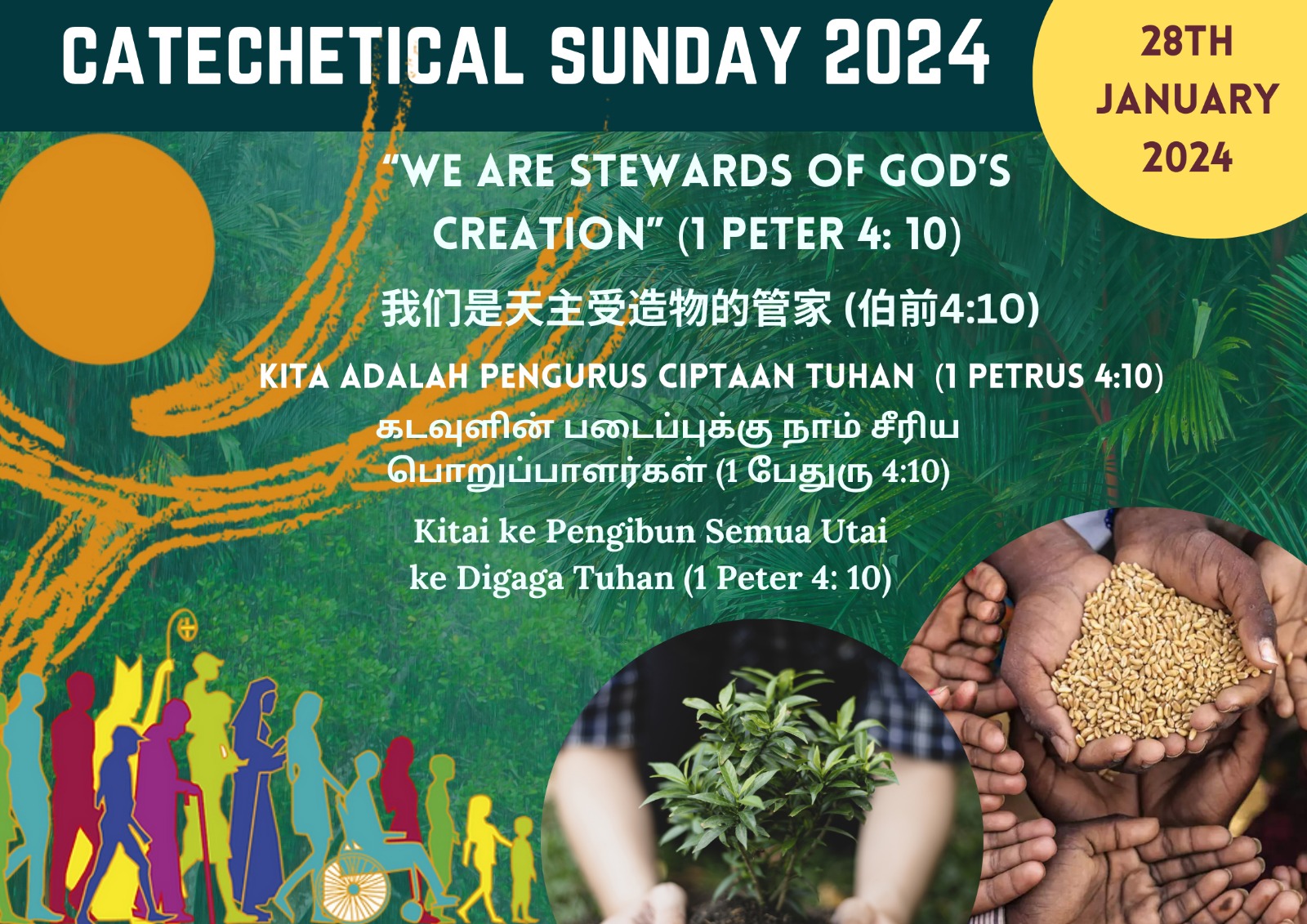 Catechetical Sunday Message 2024 Church of Our Lady of Fatima, Kuala