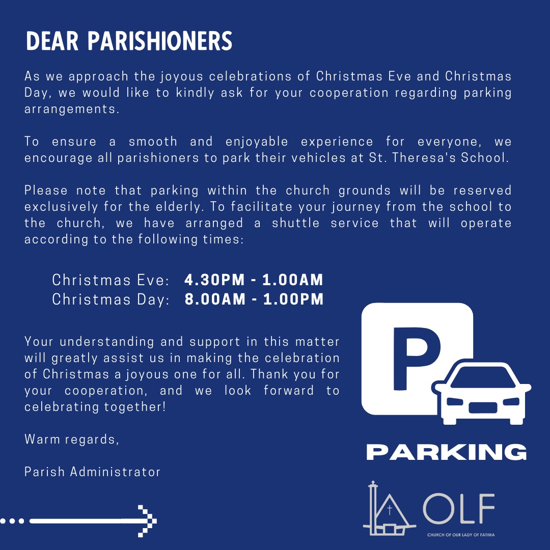 Christmas Parking & Shuttle Update